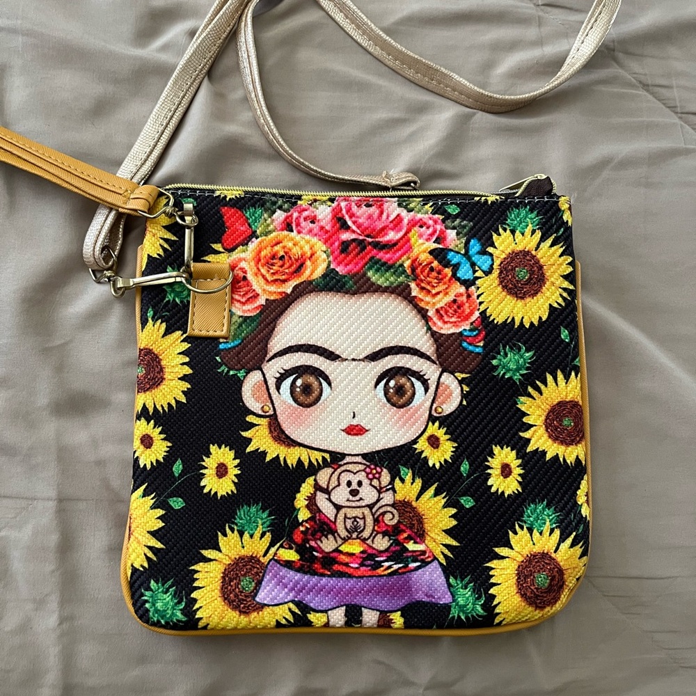 Colorful Cartoon Print Women's Bag